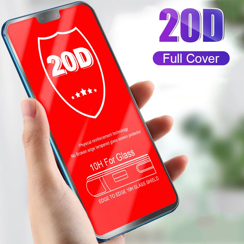 20D Full Cover Tempered Glass For Huawei Honor 10 8x 7c 7a Pro Protective Glass For Huawei Y6 Y7 Y9 2019 Screen Protector Film
20D Full Cover Tempered Glass For Huawei Honor 10 8x 7c 7a Pro Protective Glass For Huawei Y6 Y7 Y9 2019 Screen Protector Film