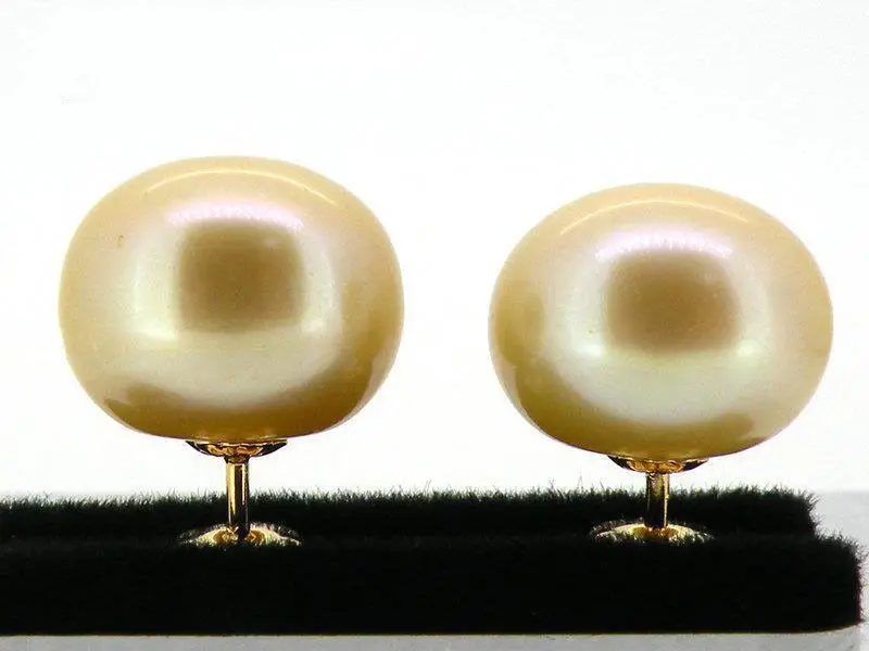 Free shipping Genuinel AAA+++ 10mm berad champagne south sea pearl earring 18k yellow gold
Free shipping Genuinel AAA+++ 10mm berad champagne south sea pearl earring 18k yellow gold