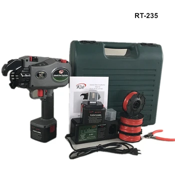 cordless steel bar tier portable battery automatic rebar tying machine reinforced bar tying tool RT-235 
cordless steel bar tier portable battery automatic rebar tying machine reinforced bar tying tool RT-235