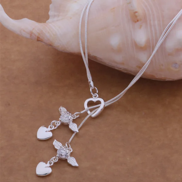 AN491 Hot 925 sterling silver Necklace 925 silver fashion jewelry pendant /auhajloa azlajqsa
AN491 Hot 925 sterling silver Necklace 925 silver fashion jewelry pendant /auhajloa azlajqsa