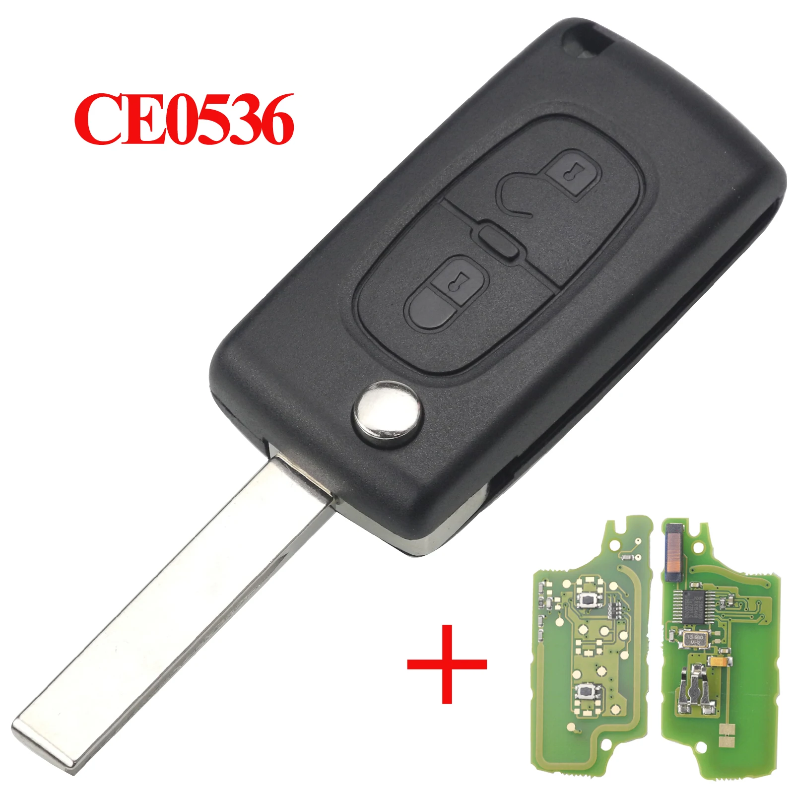 433MHz PCF7961 HU83 Blade ID46 CE0536 2 Buttons Remote Floding Flip Car Key for Citroen for Peugeot 207 307 308 407
433MHz PCF7961 HU83 Blade ID46 CE0536 2 Buttons Remote Floding Flip Car Key for Citroen for Peugeot 207 307 308 407