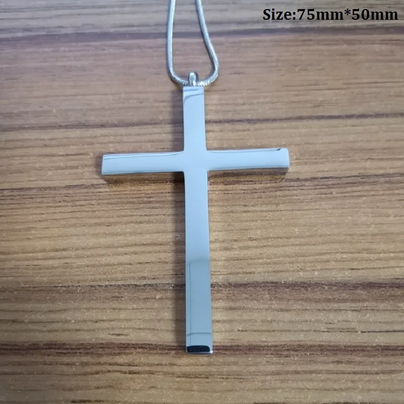 11192 Large Crufix Cremation Pendant Hold Small Amount Ashes,Stainless Steel Cross Memorial Ashes Keepsake Jewelry
11192 Large Crufix Cremation Pendant Hold Small Amount Ashes,Stainless Steel Cross Memorial Ashes Keepsake Jewelry