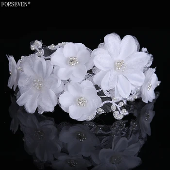 35cm White Lace Bride Hair Band Wedding Hair Accessories Yarn Flower Bride Headband Hair Ornaments Women Headband Tiara
35cm White Lace Bride Hair Band Wedding Hair Accessories Yarn Flower Bride Headband Hair Ornaments Women Headband Tiara