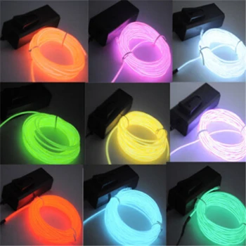 Brand new 5 pic LED Neon 3m 10 Feet EL Wire Neon led Light Rope For Party Dancer Car Decoration + BATTERY PACK 7 color
Brand new 5 pic LED Neon 3m 10 Feet EL Wire Neon led Light Rope For Party Dancer Car Decoration + BATTERY PACK 7 color