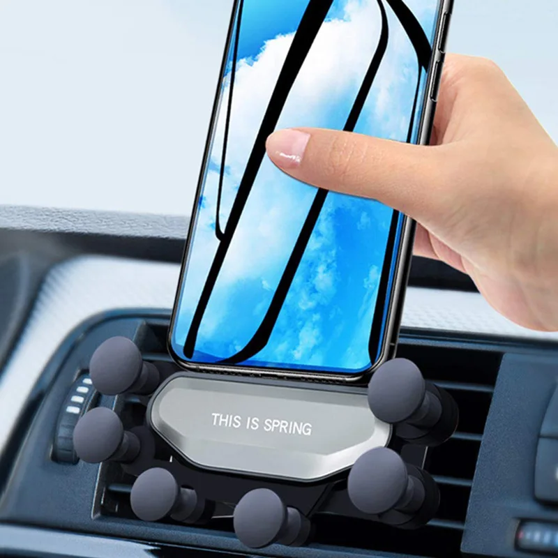 Six-Point Support Gravity Phone Holder,wei Universal Car Mount Bracket for Cell Phones Smartphone
Six-Point Support Gravity Phone Holder,wei Universal Car Mount Bracket for Cell Phones Smartphone