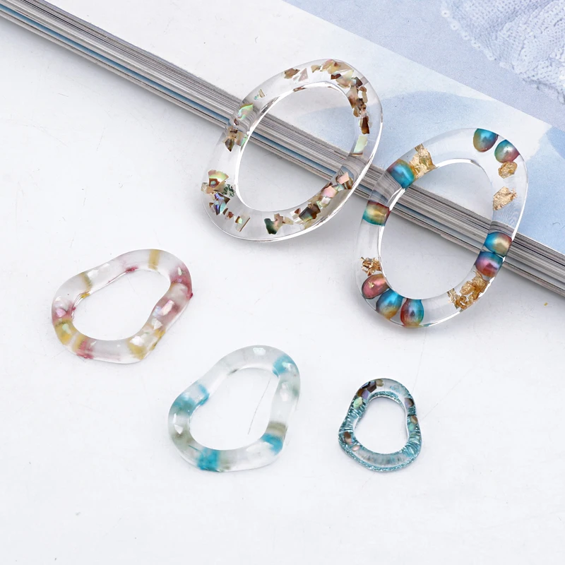 5pcs Bohemia Scrub Irregular Hollow Resin Charms Small Findings For Jewelry Handmade Fashion Earring Necklace Pendant Accessory
5pcs Bohemia Scrub Irregular Hollow Resin Charms Small Findings For Jewelry Handmade Fashion Earring Necklace Pendant Accessory