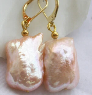 Free shipping 0000273 21mm pink baroque keshi reborn PEARL dangle EARRING 14kKGP
Free shipping 0000273 21mm pink baroque keshi reborn PEARL dangle EARRING 14kKGP