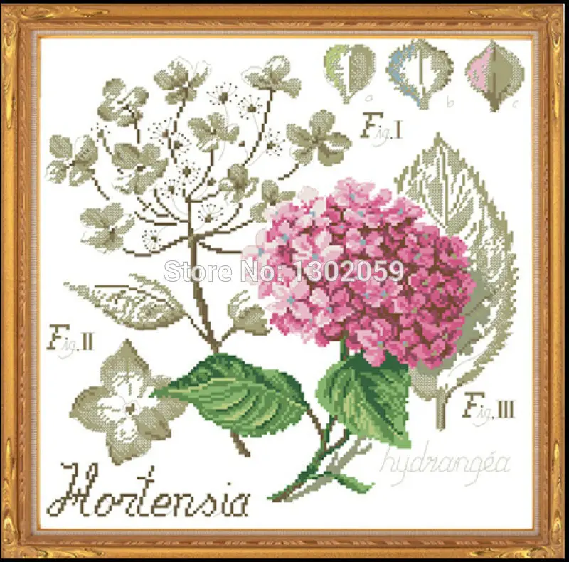 Available Shadow Series Hydrangea Flower Needlework Embroidery Package Cross Stitch Kit Factory Sale 18CT/16CT/14CT/11CT/9CT
Available Shadow Series Hydrangea Flower Needlework Embroidery Package Cross Stitch Kit Factory Sale 18CT/16CT/14CT/11CT/9CT