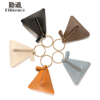 Fashion Women Leather Handbags Metal Round Handle Casual Triangle Dumplings Bags
Fashion Women Leather Handbags Metal Round Handle Casual Triangle Dumplings Bags