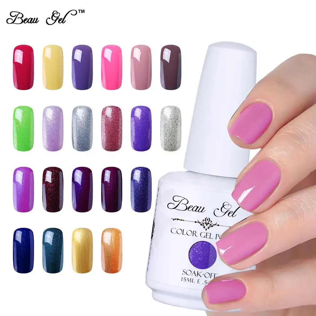 Beau Gel 15ml UV Gel Nail Polish Long Lasting Nail Gel Manicure DIY Design Gel Polish Lucky Color Hybrid Semi Pemanent Lacquer
Beau Gel 15ml UV Gel Nail Polish Long Lasting Nail Gel Manicure DIY Design Gel Polish Lucky Color Hybrid Semi Pemanent Lacquer