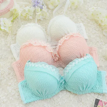 Women Cotton Bra Set Pink Lolita Cute Push Up Pad Foam Bra Lace Underwear Kit White Bra And Panty Set Bra & Brief Set UB022
Women Cotton Bra Set Pink Lolita Cute Push Up Pad Foam Bra Lace Underwear Kit White Bra And Panty Set Bra & Brief Set UB022