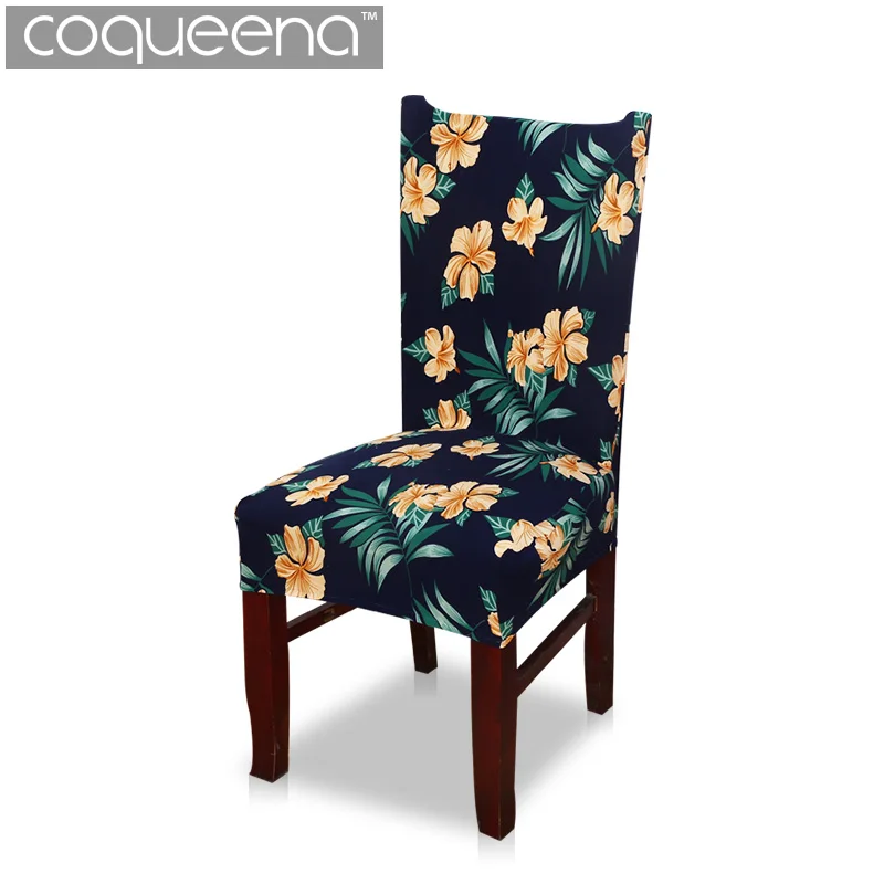 Floral Pattern Spandex Chair Covers Removable Stretch Modern Dining Room Restaurant Chair Slipcovers Home Decor CHC007
Floral Pattern Spandex Chair Covers Removable Stretch Modern Dining Room Restaurant Chair Slipcovers Home Decor CHC007