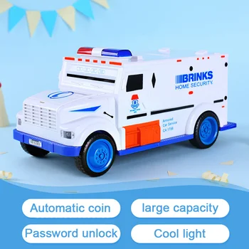 Safe Truck Digital Piggy Bank Kids Toy Money Box Saving Deposit Boxes Electronic Tirelire Enfant Children Cash Car Coin
Safe Truck Digital Piggy Bank Kids Toy Money Box Saving Deposit Boxes Electronic Tirelire Enfant Children Cash Car Coin