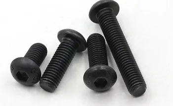 100pcs/lot 10.9 grade M2*3/4/5/6/7/8/10/12/14/16/18/20 black carbon steel hex socket truss round head small screws bolts 540
100pcs/lot 10.9 grade M2*3/4/5/6/7/8/10/12/14/16/18/20 black carbon steel hex socket truss round head small screws bolts 540