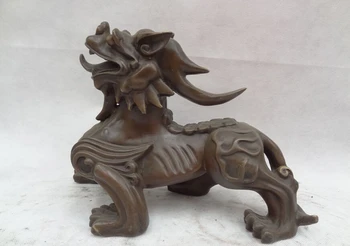Collectible bronze S1373 14" Chinese Bronze Animals FengShui Wealth Dragon Unicorn Kylin Statue Sculpture
Collectible bronze S1373 14" Chinese Bronze Animals FengShui Wealth Dragon Unicorn Kylin Statue Sculpture