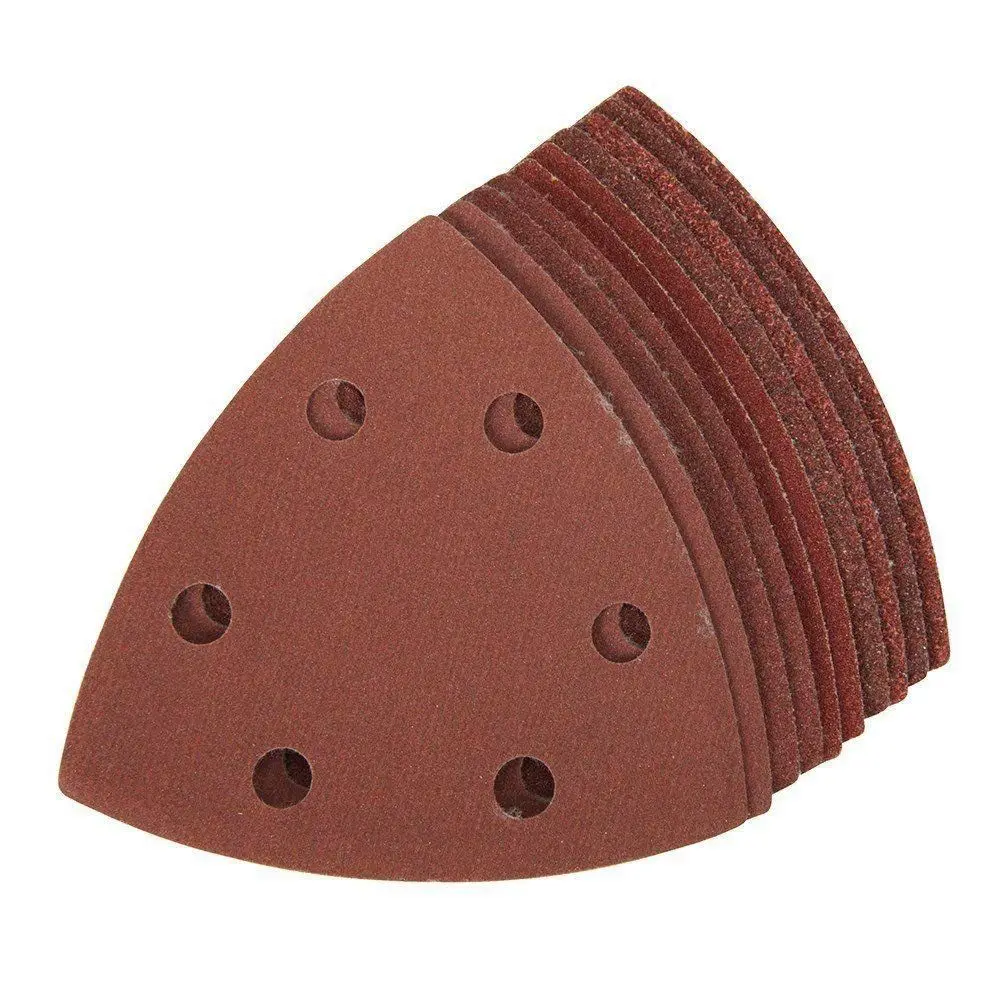 10x Nylon DeltSand Paper Pads 90mm Triangles 40, 60, 80, 100 & 120 Grit Sanding Sheets
10x Nylon DeltSand Paper Pads 90mm Triangles 40, 60, 80, 100 & 120 Grit Sanding Sheets