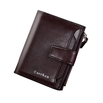 2019 new men's wallet men's and women's universal short wallet multi-function wallet retro buckle loose-leaf loose wallet
2019 new men's wallet men's and women's universal short wallet multi-function wallet retro buckle loose-leaf loose wallet
