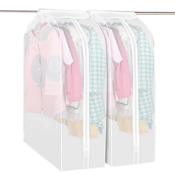 Transparent Storage Bags M/L Cover Clothes Protector Garment Suit Coat Dust Cover Protector Dustproof Storage Bag Organization
Transparent Storage Bags M/L Cover Clothes Protector Garment Suit Coat Dust Cover Protector Dustproof Storage Bag Organization