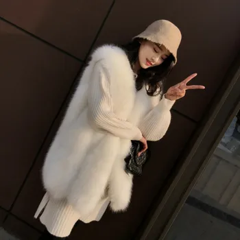 New Arrival 2018 Winter Warm Fashion Women Faux Fur Vest Outerwear Womens Faux Fox Fur Coat Female Plus size S-2XL
New Arrival 2018 Winter Warm Fashion Women Faux Fur Vest Outerwear Womens Faux Fox Fur Coat Female Plus size S-2XL