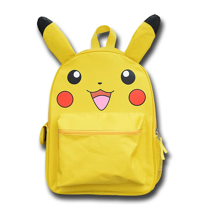 Pokemon Monster Yellow Pikachu Backpack School Book Bag with Ear for Boys Gilrs Kids Mochila back to school Gift
Pokemon Monster Yellow Pikachu Backpack School Book Bag with Ear for Boys Gilrs Kids Mochila back to school Gift