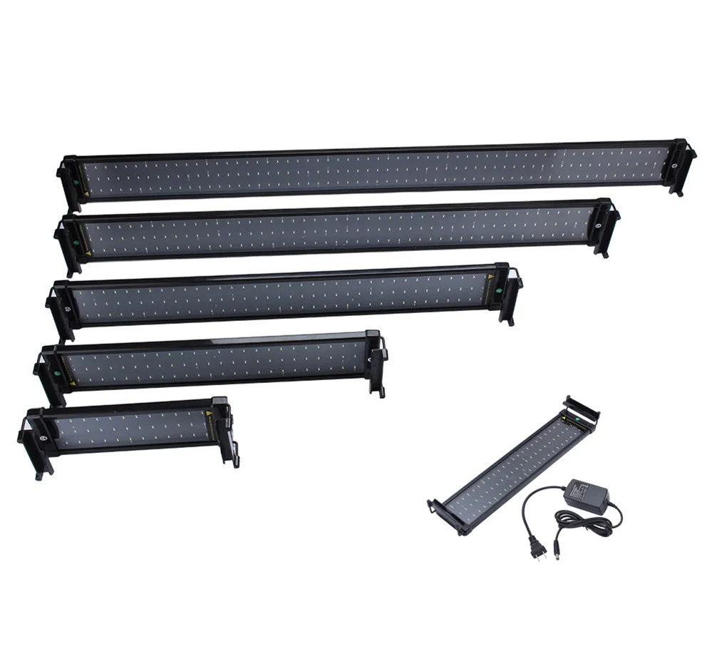 Overseas Aquarium Fish Tank 36/72/108/144/180 LED Light 30/51/74/96/118CM Submersible Lights with Extendable Brackets Lighting
Overseas Aquarium Fish Tank 36/72/108/144/180 LED Light 30/51/74/96/118CM Submersible Lights with Extendable Brackets Lighting