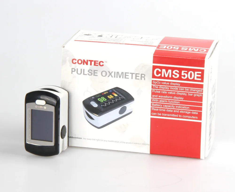 2PCS/LOT Best buyer 24 hours Fingertip pulse oximeter monitor SpO2, PR, PI with OLED colot display Appreoved CE CMS50E
2PCS/LOT Best buyer 24 hours Fingertip pulse oximeter monitor SpO2, PR, PI with OLED colot display Appreoved CE CMS50E