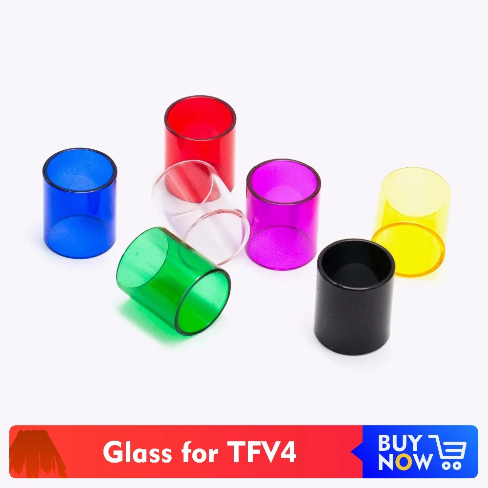 Volcanee 4pcs/lot Replacement Tube Pyrex Glass Tank Spare Glass Tube for TFV4 RTA Colorful Tank Atomizer ECig Accessories Vape
Volcanee 4pcs/lot Replacement Tube Pyrex Glass Tank Spare Glass Tube for TFV4 RTA Colorful Tank Atomizer ECig Accessories Vape