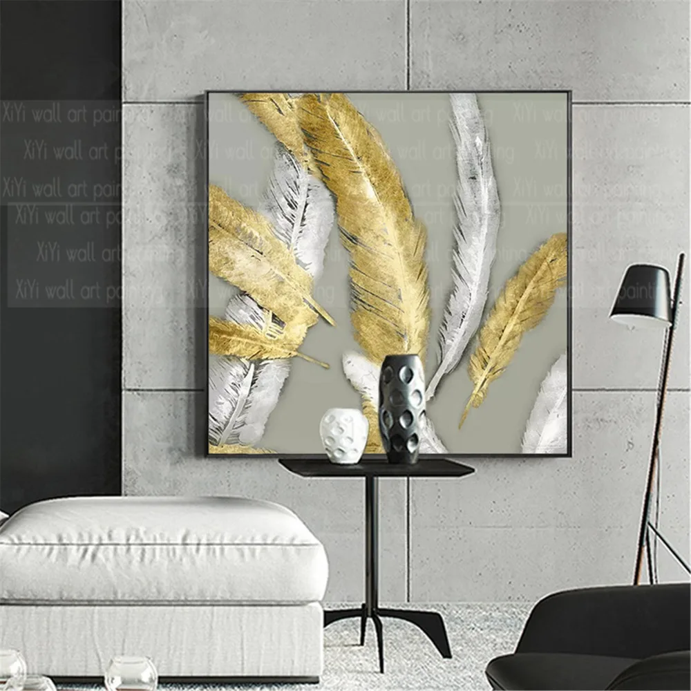 Gold art Decoration abstract feather Wall Art Pictures on Canvas Poster and Print Painting Decorative for Living Room Home Decor
Gold art Decoration abstract feather Wall Art Pictures on Canvas Poster and Print Painting Decorative for Living Room Home Decor