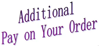 Additional Pay on Your Order: for Freight / Other size Window glass films/ Your special requirement / other fee as our agreement
Additional Pay on Your Order: for Freight / Other size Window glass films/ Your special requirement / other fee as our agreement