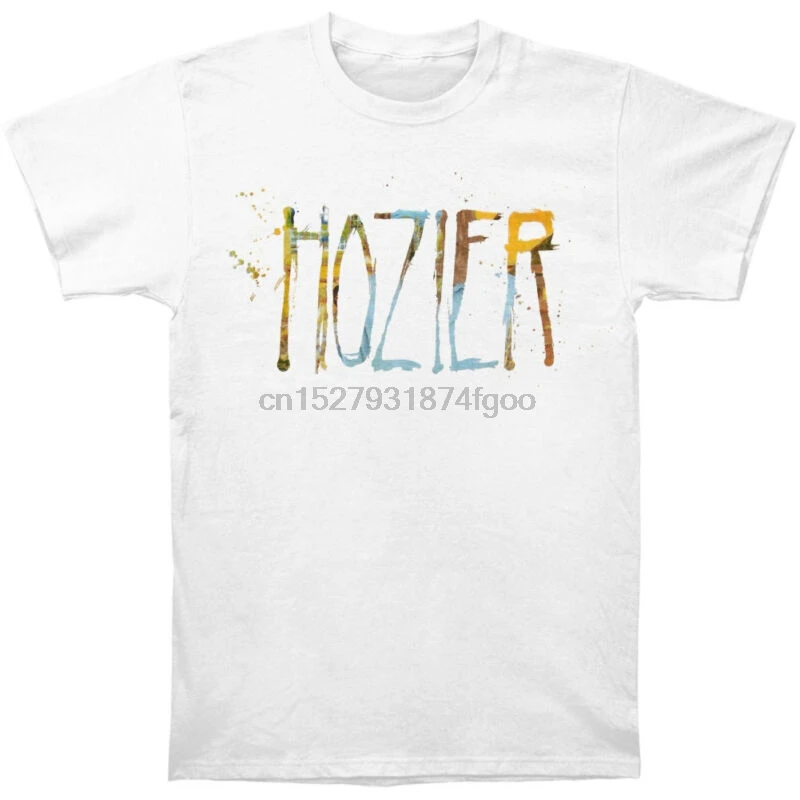 Фото Hozier Мужская спрей Логотип Slim Fit футболка белая | - купить