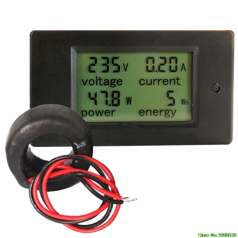 AC 80-260V LCD Digital 0-100A Volt Watt Power Meter Ammeter Voltmeter Monitor
AC 80-260V LCD Digital 0-100A Volt Watt Power Meter Ammeter Voltmeter Monitor