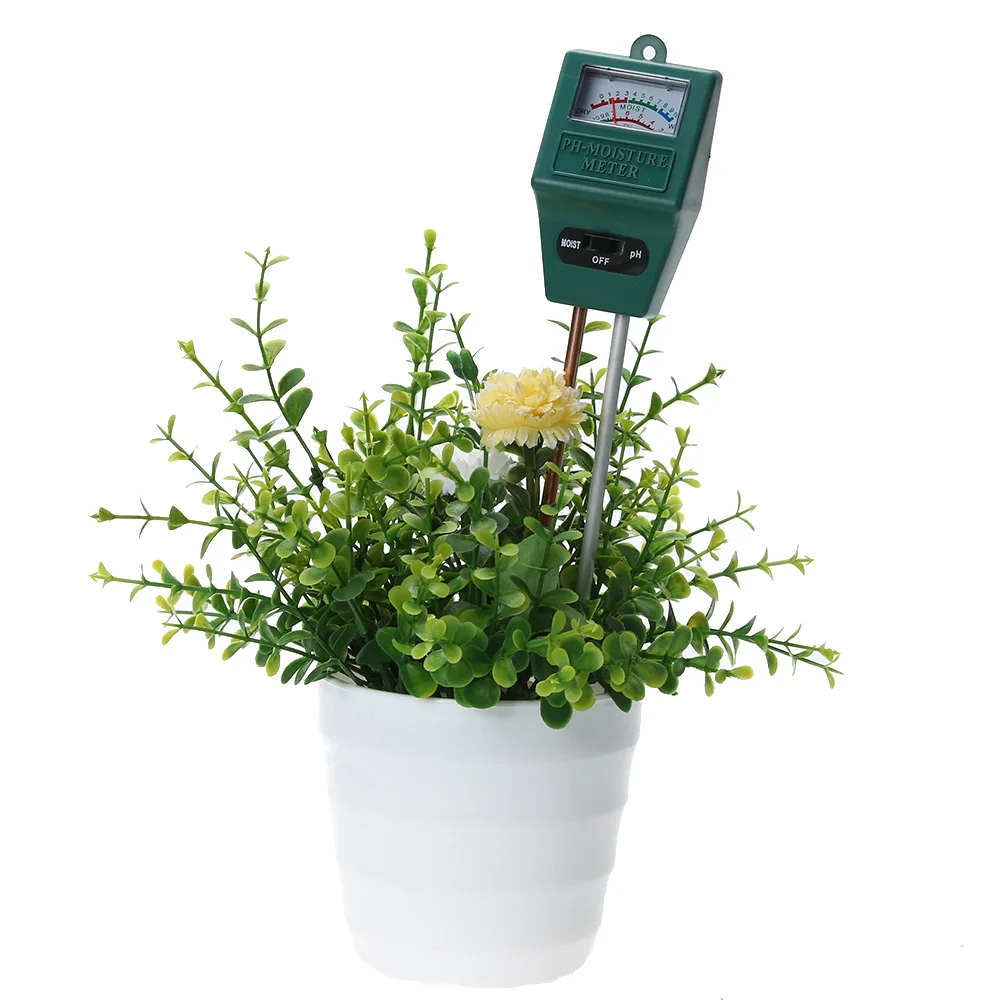 2 in 1 Soil PH Meter PH Level Tester Soil Moisture Meter for Plants Crops Flowers Vegetable Hydroponics Analyzer 3.0 -10.0 PH
2 in 1 Soil PH Meter PH Level Tester Soil Moisture Meter for Plants Crops Flowers Vegetable Hydroponics Analyzer 3.0 -10.0 PH