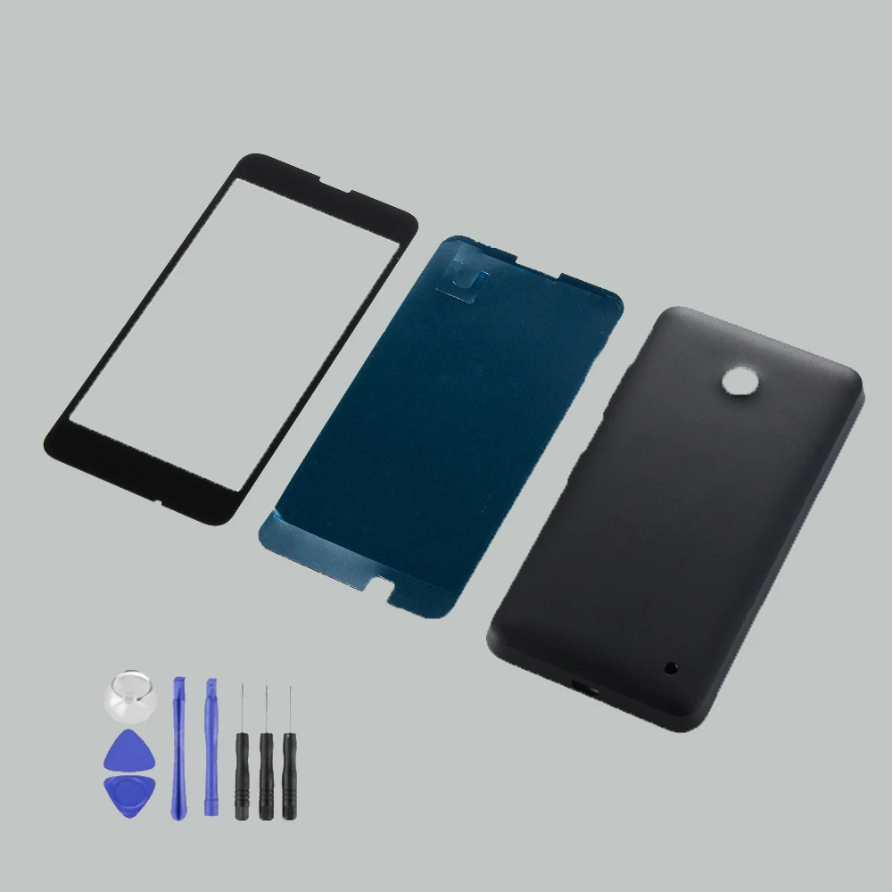Housing Touch Screen For Nokia Lumia 630 635 636 638 Digitizer Display Glass Panel Housing Back Battery Cover with Adhesive+Tool
Housing Touch Screen For Nokia Lumia 630 635 636 638 Digitizer Display Glass Panel Housing Back Battery Cover with Adhesive+Tool