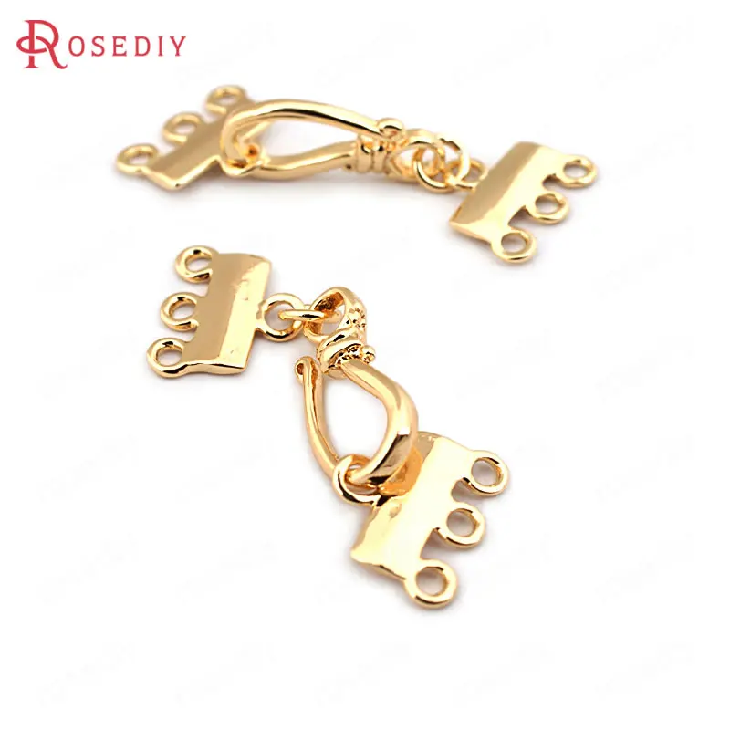 (33607)6PCS Length 32MM 24K Gold Color Brass Necklaces Bracelets Connect Clasps High Quality Diy Jewelry Findings Accessories
(33607)6PCS Length 32MM 24K Gold Color Brass Necklaces Bracelets Connect Clasps High Quality Diy Jewelry Findings Accessories