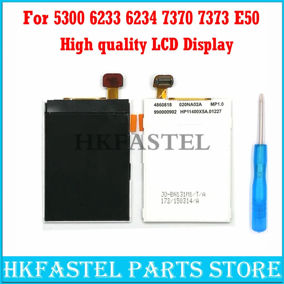 HKFASTEL high quality LCD Screen Digitizer Display for Nokia Nokia 5300 6233 6234 7370 7373 E50 Repair Replacement Parts Tools
HKFASTEL high quality LCD Screen Digitizer Display for Nokia Nokia 5300 6233 6234 7370 7373 E50 Repair Replacement Parts Tools