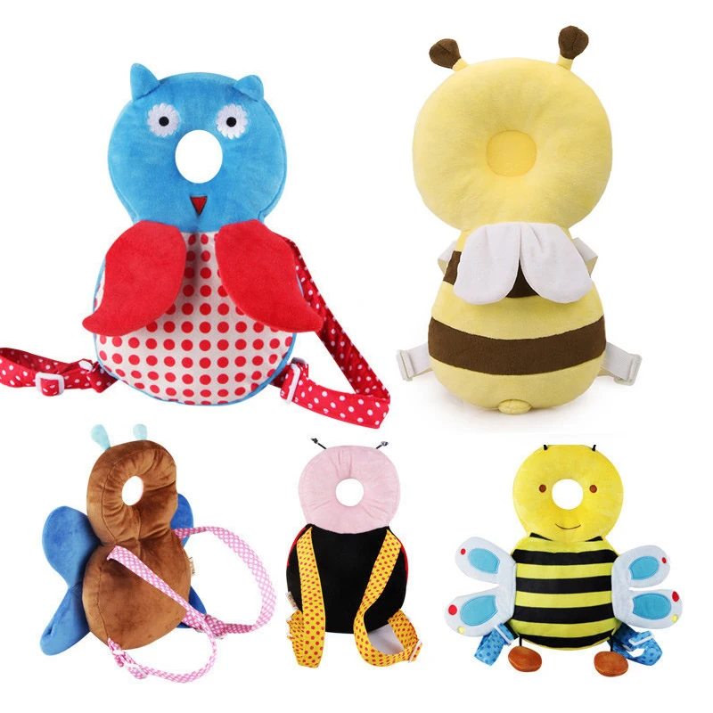 Cute Baby Stuffed Animal Head Protection Back Pillow Backpack Plush Toy Neck Protection Learning Standing Walking Butterfly Bee
Cute Baby Stuffed Animal Head Protection Back Pillow Backpack Plush Toy Neck Protection Learning Standing Walking Butterfly Bee