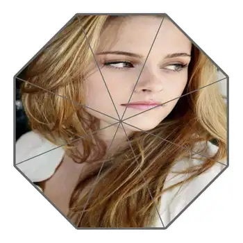 Kristen Stewart Umbrella Custom Printing Foldable Sun Rain Travel Umbrella Non-Automatic Decorative High-Quality Umbrella
Kristen Stewart Umbrella Custom Printing Foldable Sun Rain Travel Umbrella Non-Automatic Decorative High-Quality Umbrella