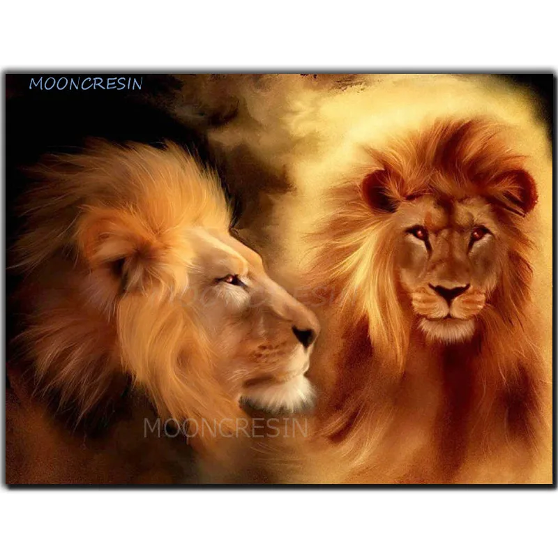 MOONCRESIN Diy Diamond Painting Cross Stitch Lion's Thoughts Diamond Embroidery Full Square Diamond Mosaic Resin Decoration Gift
MOONCRESIN Diy Diamond Painting Cross Stitch Lion's Thoughts Diamond Embroidery Full Square Diamond Mosaic Resin Decoration Gift
