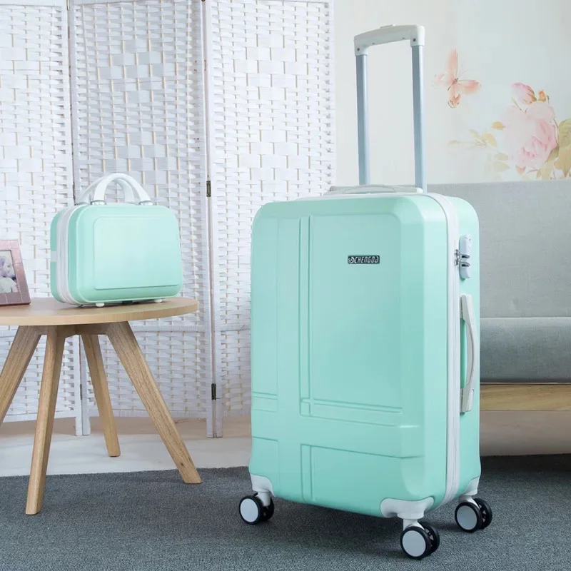 20"24" Inch Women Travel Luggage Trolley suitcase lovely Brand Boarding Case Rolling luggage Case On Wheels With Cosmetic Case
20"24" Inch Women Travel Luggage Trolley suitcase lovely Brand Boarding Case Rolling luggage Case On Wheels With Cosmetic Case