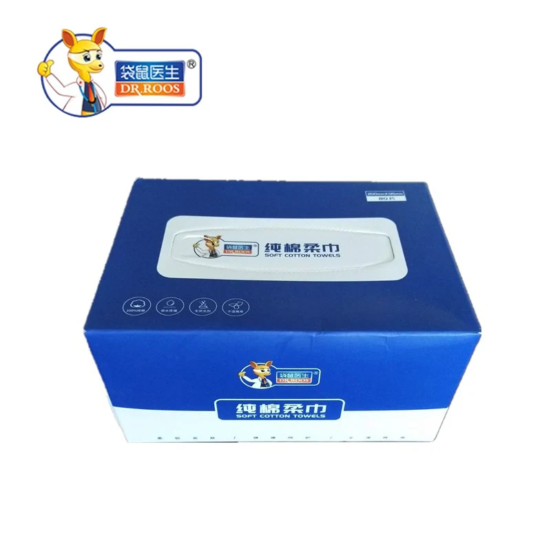 DR.ROOS 13.5cmx20cm 80 sheet/ box Portable skin cleansing wipes Facial Tissue Cotton towel Wet and dry usage
DR.ROOS 13.5cmx20cm 80 sheet/ box Portable skin cleansing wipes Facial Tissue Cotton towel Wet and dry usage