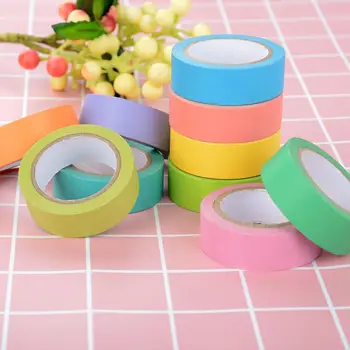 Rainbow Solid Color Japanese Masking Washi Sticky Paper Tape Adhesive Writable Printing DIY Scrapbooking Deco Washi Tape
Rainbow Solid Color Japanese Masking Washi Sticky Paper Tape Adhesive Writable Printing DIY Scrapbooking Deco Washi Tape