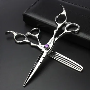 6 inch silver professional cutting scissors and thinning scissors hair salon hairdresser special hair scissors diluted 20% ~ 30%
6 inch silver professional cutting scissors and thinning scissors hair salon hairdresser special hair scissors diluted 20% ~ 30%