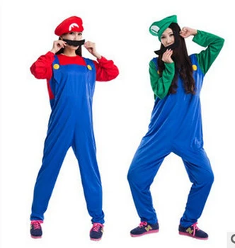 FREE SHIPPING Halloween Costume Mario Cosplay clothing Louis clothing adult super Marie clothing
FREE SHIPPING Halloween Costume Mario Cosplay clothing Louis clothing adult super Marie clothing
