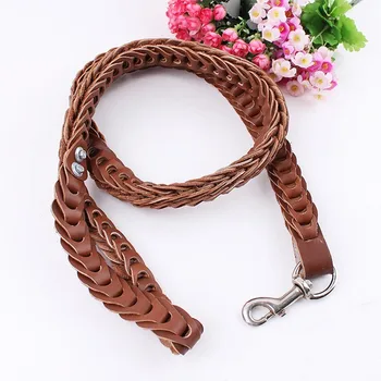 New Durable Genuine Leather Dog Leash For Large Dog Leashes Pet Rope Safe Control Chain Pet Products Free Shipping
New Durable Genuine Leather Dog Leash For Large Dog Leashes Pet Rope Safe Control Chain Pet Products Free Shipping