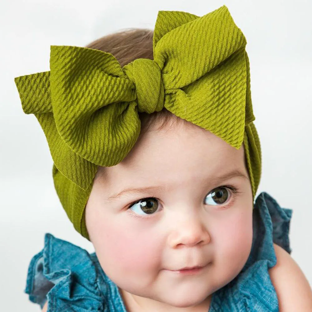 IBOWS Hair Accessories 8'' Bow Knotted Headband for Baby Girls Solid Cotton Blends Bebe Wide Earbands Fashion Handmade Headwear
IBOWS Hair Accessories 8'' Bow Knotted Headband for Baby Girls Solid Cotton Blends Bebe Wide Earbands Fashion Handmade Headwear