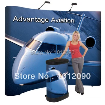 10ft Pop Up Display Backdrop Combo with Printed Graphic Lights & display Case (Free shipping to USA & Canada)
10ft Pop Up Display Backdrop Combo with Printed Graphic Lights & display Case (Free shipping to USA & Canada)