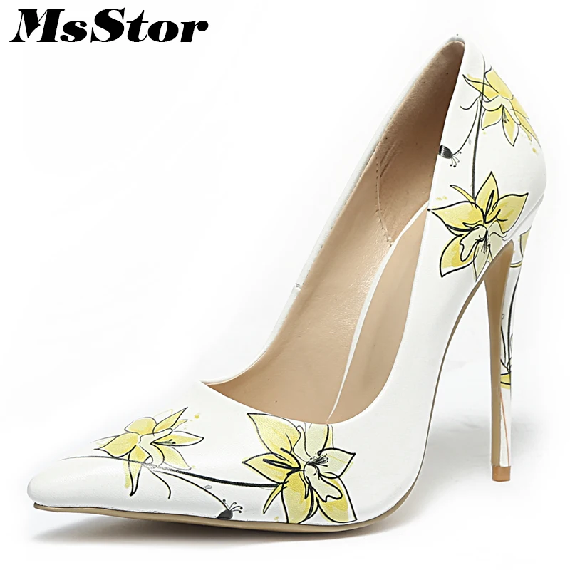 MsStor Pointed Toe Thin Heels Women Pumps Fashion Shallow Sexy High Heels Office Lady Pumps Shoes 2019 Spring Women Spike Heels
MsStor Pointed Toe Thin Heels Women Pumps Fashion Shallow Sexy High Heels Office Lady Pumps Shoes 2019 Spring Women Spike Heels