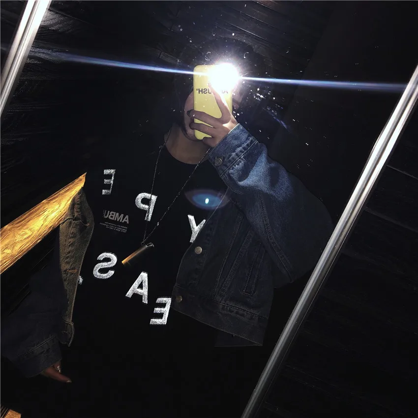AMBUSH Reflective Shining T-shirts Joint Cooperation Limit Serie AMBUSH T-shirt Women Summer 19SS Loose Cotton Unisex AMBUSH Tee
AMBUSH Reflective Shining T-shirts Joint Cooperation Limit Serie AMBUSH T-shirt Women Summer 19SS Loose Cotton Unisex AMBUSH Tee