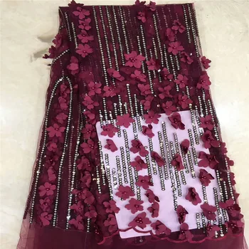 French Nigeria Lace Fabrics With Beads 2019, 3D Big Sequins Embroidery African Tulle Lace Fabric, Bridal Lace Fabrics xc65-1862
French Nigeria Lace Fabrics With Beads 2019, 3D Big Sequins Embroidery African Tulle Lace Fabric, Bridal Lace Fabrics xc65-1862