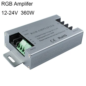 1Pc 360W 12-24V 30A LED RGB Amplifier LED Controller DC12-24V for 5050 3528 RGB LED Strip Light
1Pc 360W 12-24V 30A LED RGB Amplifier LED Controller DC12-24V for 5050 3528 RGB LED Strip Light
